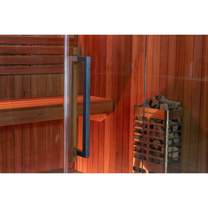 Leisurecraft Element Suite 4 Person Traditional Indoor Sauna