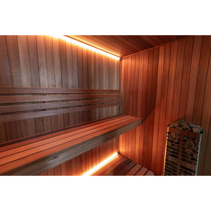 Leisurecraft Element Suite 4 Person Traditional Indoor Sauna