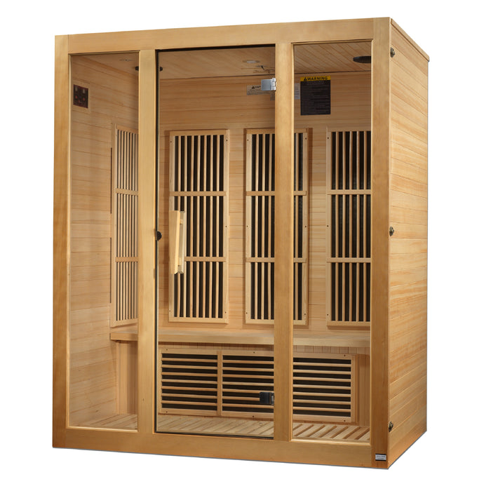 Golden Designs Maxxus Bellevue 3 Person Low EMF FAR IR Sauna