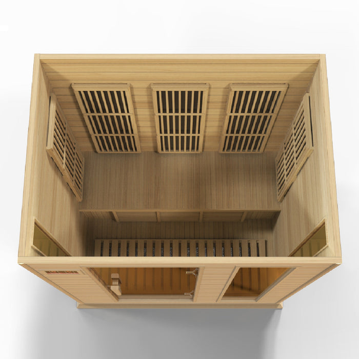Golden Designs Maxxus 3 Person Near Zero EMF FAR IR Sauna