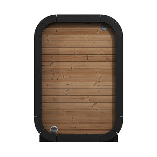 SaunaLife Cube Series 2 Person Traditional Outdoor Sauna