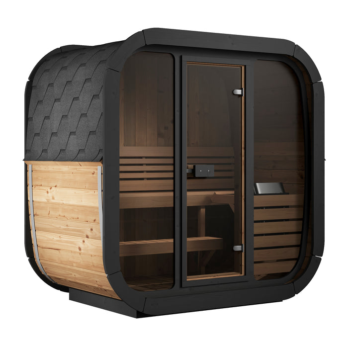 SaunaLife 3 Person Traditional Cube Sauna (SL-MODELCL4G)