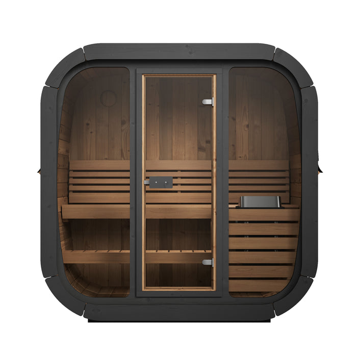 SaunaLife 3 Person Traditional Cube Sauna (SL-MODELCL4G)