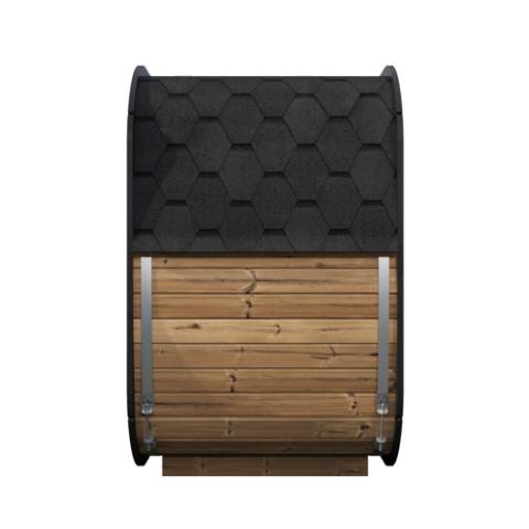 SaunaLife Cube Series 3 Person Traditional Outdoor Sauna
