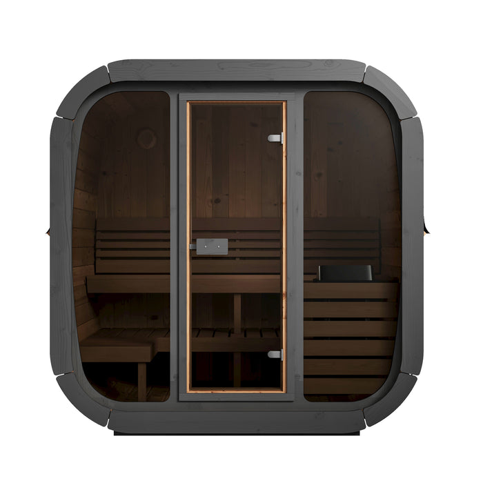 SaunaLife 4 Person Traditional Cube Sauna (SL-MODELCL5G)