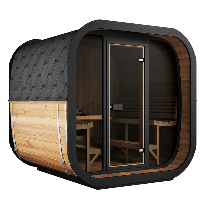 SaunaLife 6 Person Traditional Cube Sauna (SL-MODELCL7G)