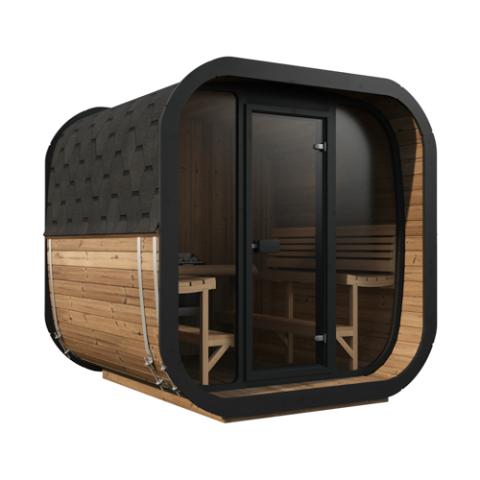 Outdoor Traditional Cube Saunas