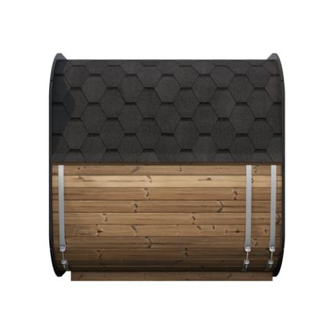 SaunaLife Cube Series 6 Person Traditional Outdoor Sauna