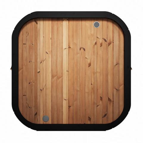 SaunaLife Cube Series 6 Person Traditional Outdoor Sauna