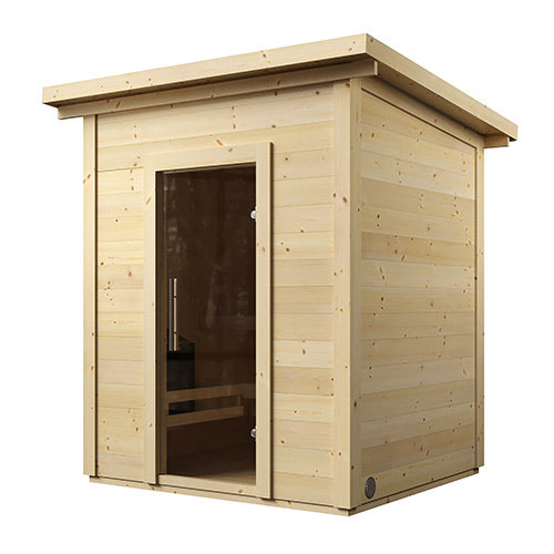 SaunaLife G2 Garden Series 4 Person Traditional Outdoor Sauna