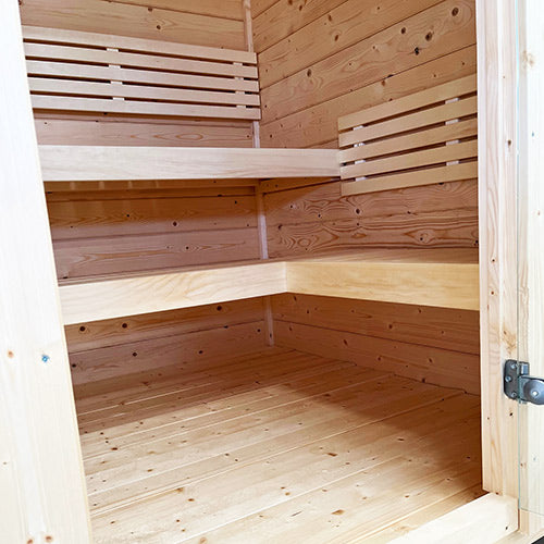 SaunaLife G2 Garden Series 4 Person Traditional Outdoor Sauna
