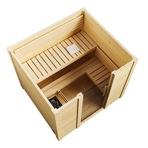 SaunaLife G2 Garden Series 4 Person Traditional Outdoor Sauna