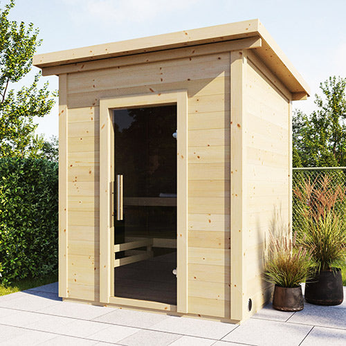 SaunaLife G2 Garden Series 4 Person Traditional Outdoor Sauna