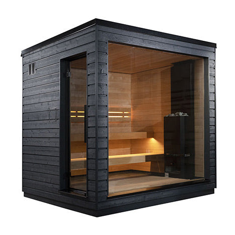 SaunaLife G6 Garden Series 5 Person Luxury Outdoor Sauna