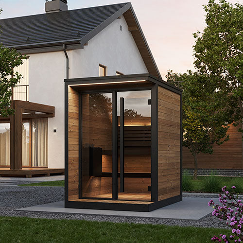 SaunaLife GL4 Garden Series 4 Person Luxury Outdoor Sauna