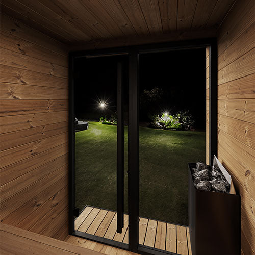 SaunaLife GL4 Garden Series 4 Person Luxury Outdoor Sauna