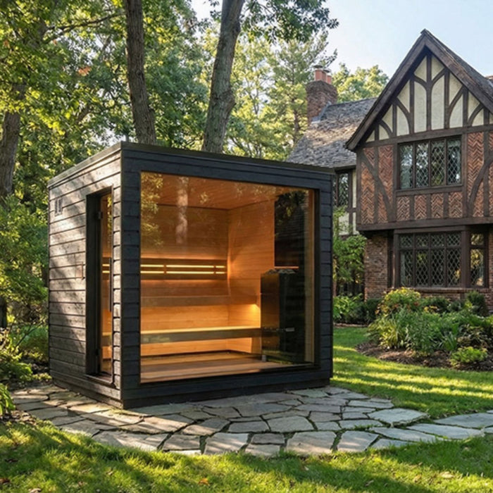 SaunaLife G6 Garden Series 5 Person Luxury Outdoor Sauna