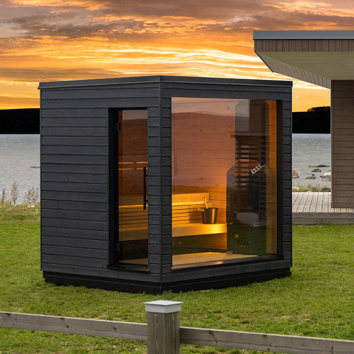 SaunaLife G6 Garden Series 5 Person Luxury Outdoor Sauna